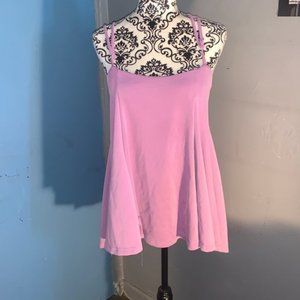 Purple blouse for plus size women